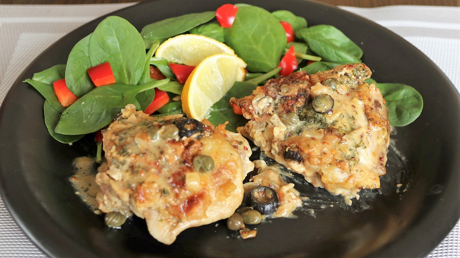 Chicken Piccata Bake Keto Meals and Recipes