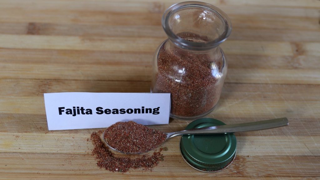 Fajita Seasoning Mix Keto Meals and Recipes